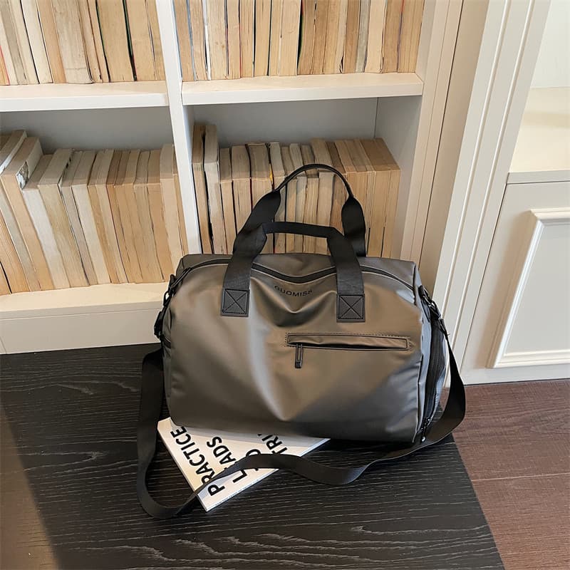 Bolsa mensageiro de ginástica feminina, separação seca e molhada, esportiva masculina, grande capacidade, leve, um ombro