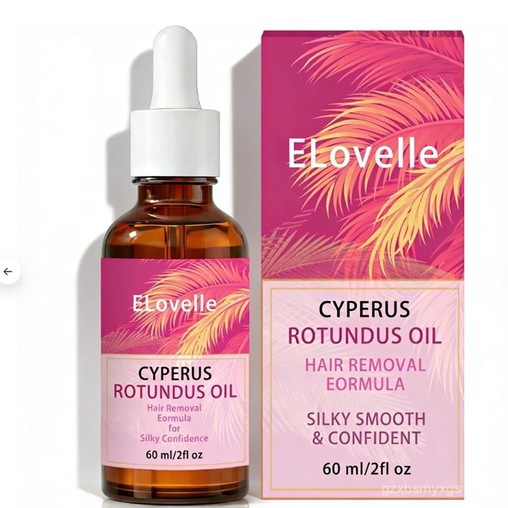 Óleo Depilatório Elovelle, Retarda o Crescimento do Cabelo, Hidrata e Acalma, Suave para a Pele, Uso Diário, Óleo Depila