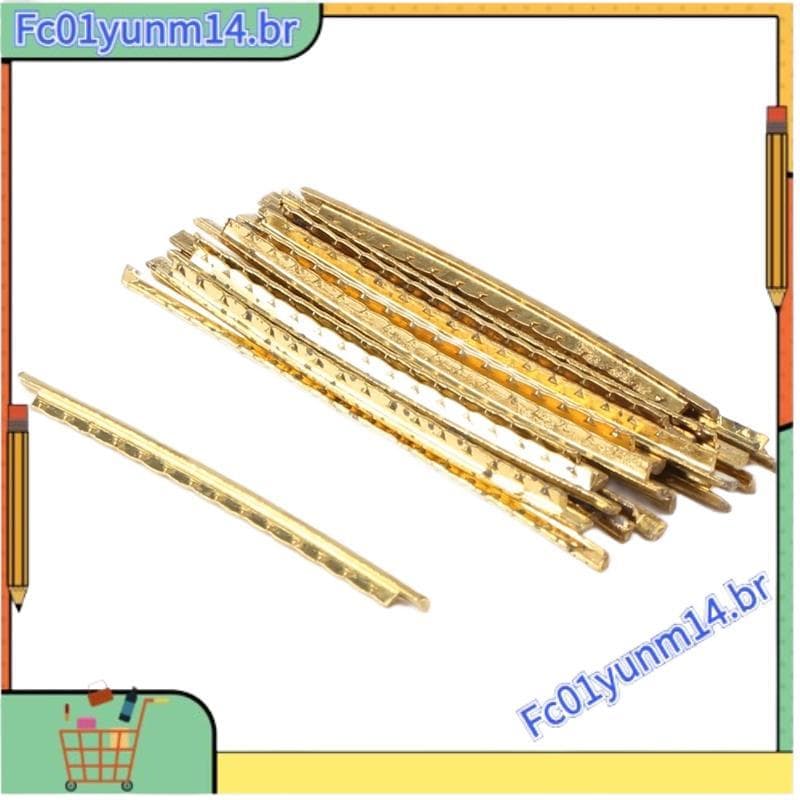 20 Pçs/Set Clássico Guitarra Acústica Traste Fio Cobre 20 Fingerboard Trastes 2.0mm Para Peças De