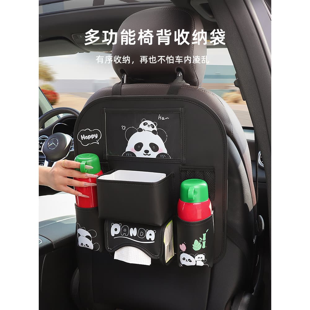 Saco de armazenamento traseiro do assento de carro pendurado saco multifuncional assento de carro volta Rack assento tra