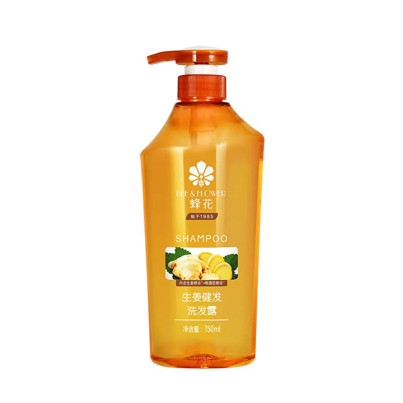 Abelha amendoim gengibre cabelo shampoo espuma shampoo cabelo limpo masculino feminino shampoo adequado para todos os ti