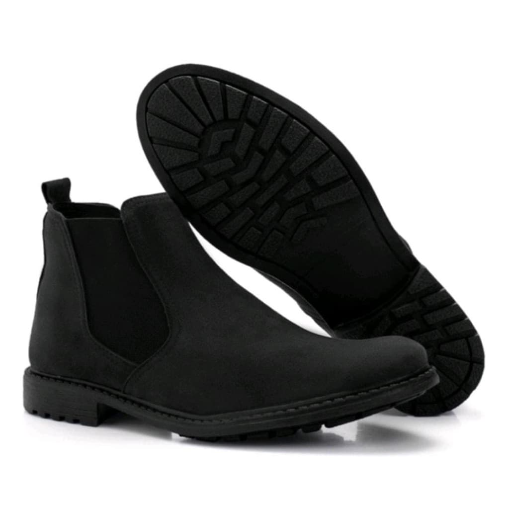 Bota Chelsea Masculina Coturno Botina Casual Couro Camurça legítimo