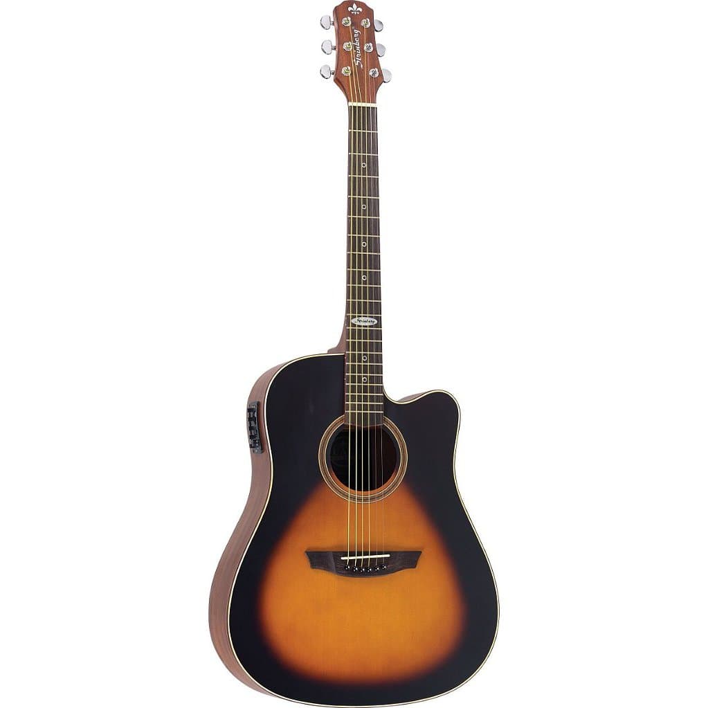 Violão Strinberg Sd200 Folk Elétrico Aço Sunburst
