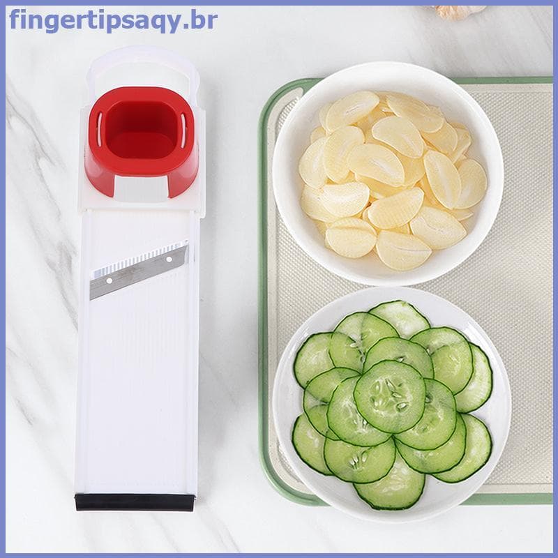 FINGE 2 Em 1 Gengibre Cortador De Alho Slicer Manual Corte Moagem Preguiçoso Dupla Face Vegetal Chopper Casa Cozinha Gad