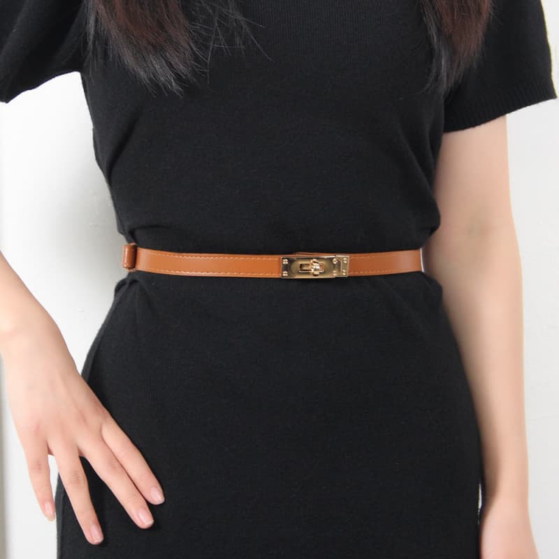 Cinto Ajustável Feminino Da Moda , Cor Sólida Casual , Várias Cores/Estilos , Adequado Para Vestidos , Casacos , Camisas