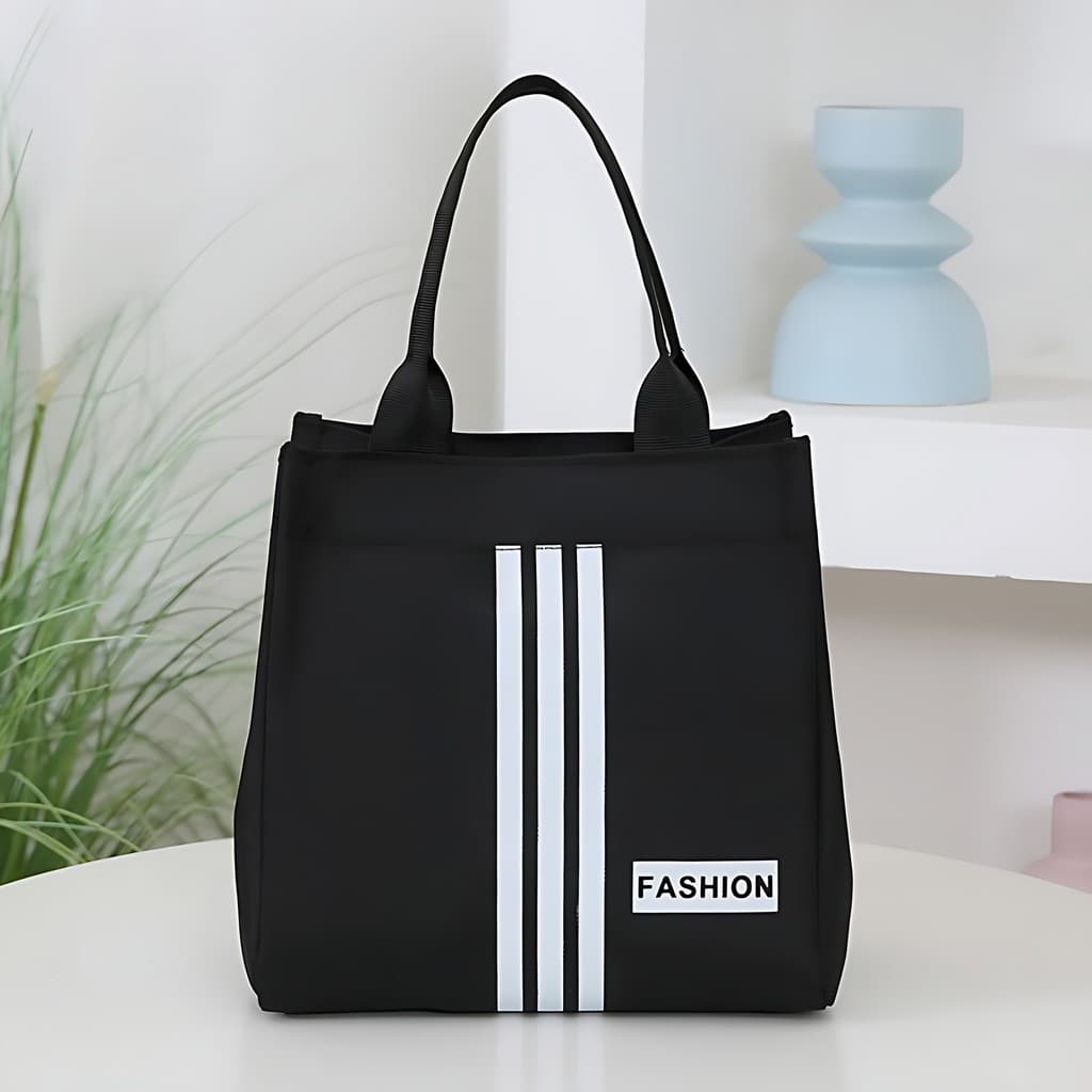 Sacola 2026 primavera novo estilo moda bolsa estilo almoço com arroz grande capacidade saco de armazenamento simples