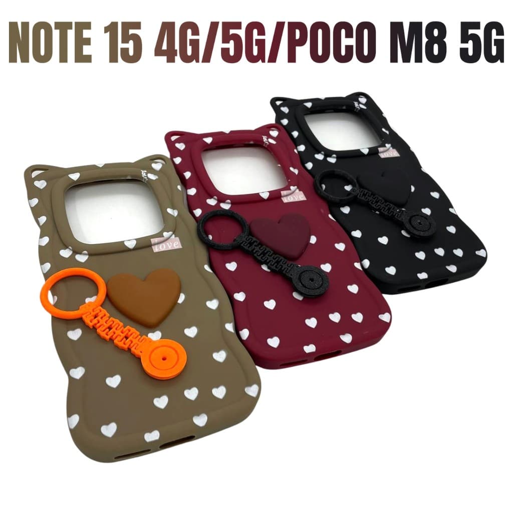 Capa Capinha de celular compatível com Redmi Note 15 4G/5G e Poco M8 5G Cat