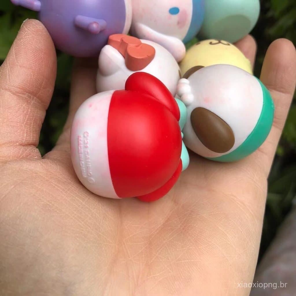 Novos brinquedos genuínos japoneses Sanrio Hello Kitty, My Melody, KT, Pacha Dog tingidos em grande quantidade ZYD8