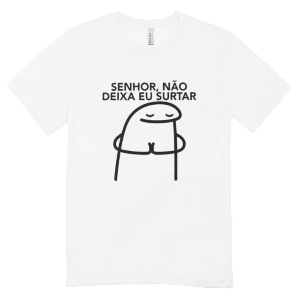 Camisa Feminina Baby Look Senhor Não Deixa Eu Surtar