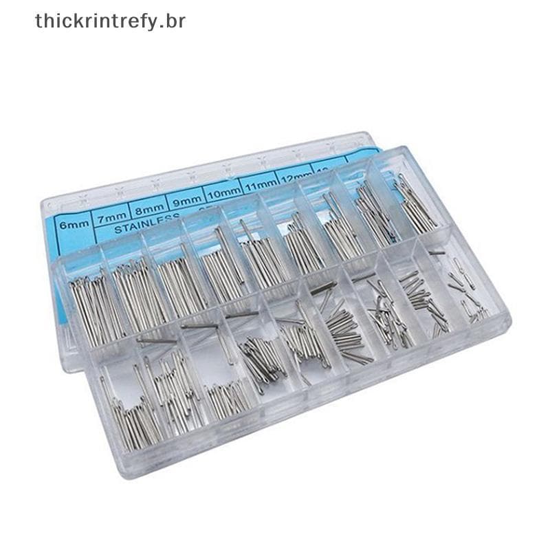 thi 360 Peças Pulseira De Relógio Pinos Divididos Com Caixa De Aço Inoxidável De Ligação Contrapino Bar Variedade Ferram