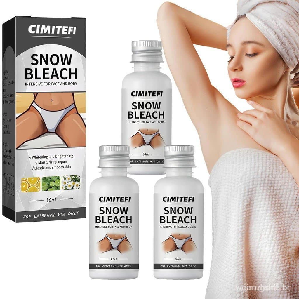 Creme para Remoção de Manchas Corporais - Adequado para clarear manchas nas axilas, joelhos, pescoço, cotovelos e outras