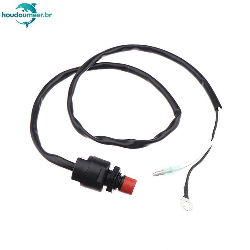 HOUDO Universal Keyless Push Button Start Kill Switch Para Motores De Popa De Barco