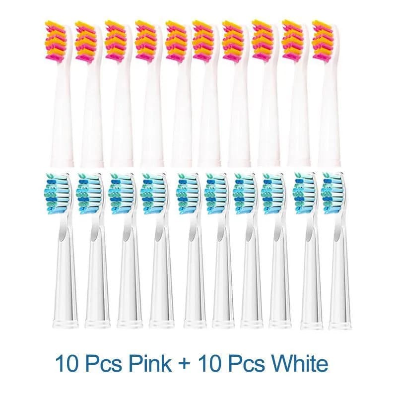 Fairywill/Seago 507 Cabeças De Escova De Substituição Para Dentes Elétrica