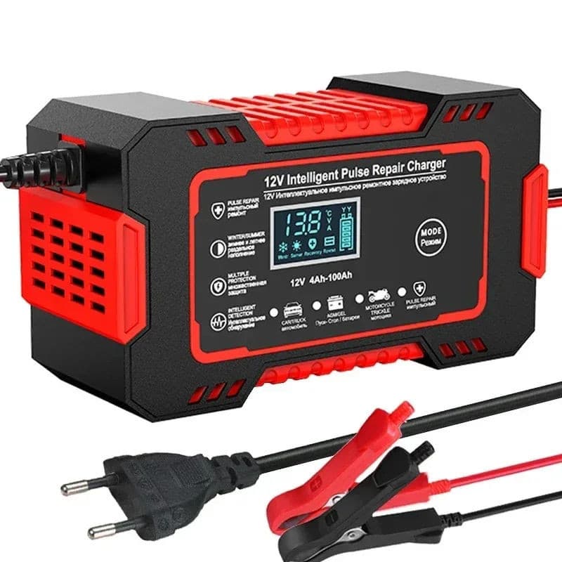 Carregador Bateria 12v Até 300 Amperes Carro Moto Caminhão Range Plane carregador bicicleta elétrica