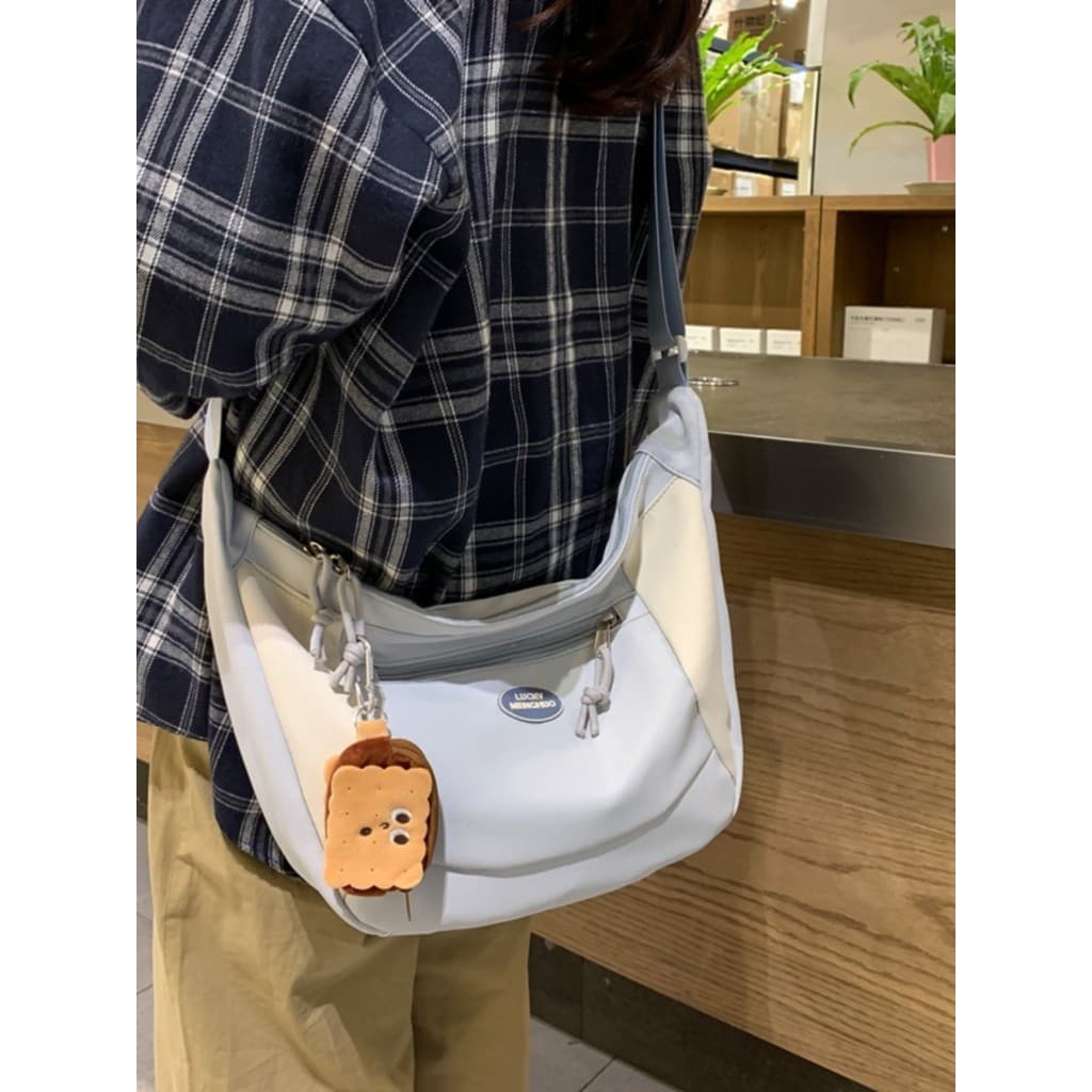 CsagKsag Novo Estilo Bolsa Mensageiro Estudantes do Ensino Médio Bolsa de Ombro Lazer Bolinho Bolsa Trabalho Esportes Bo