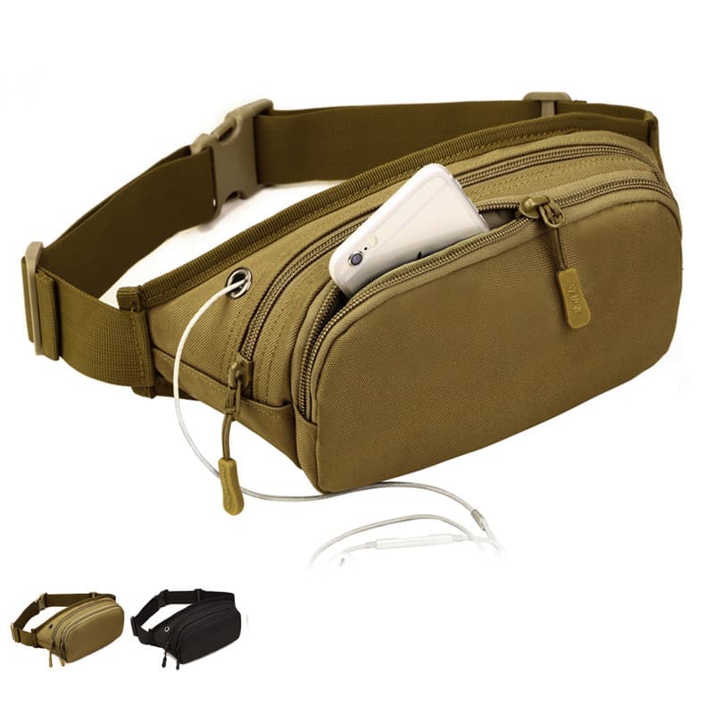 Guardian cintura saco multifuncional masculino pequeno Mini Casual esportes lona resistente ao desgaste ao ar livre cart