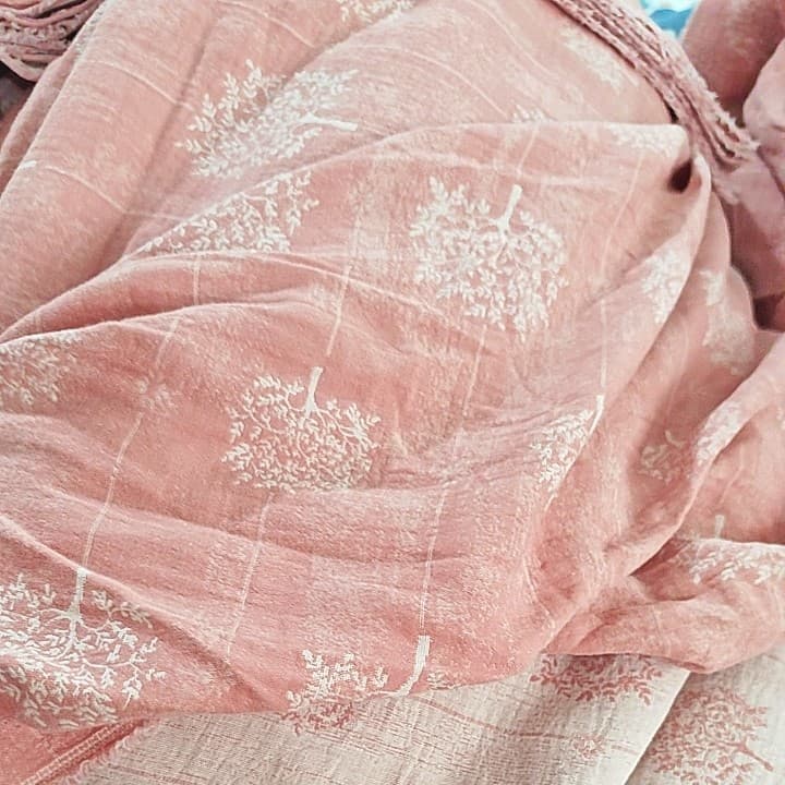 B Rosa Rosa Rosa Pequena Árvore Jacquard Gaze Capa de Colcha 2 * 2.3