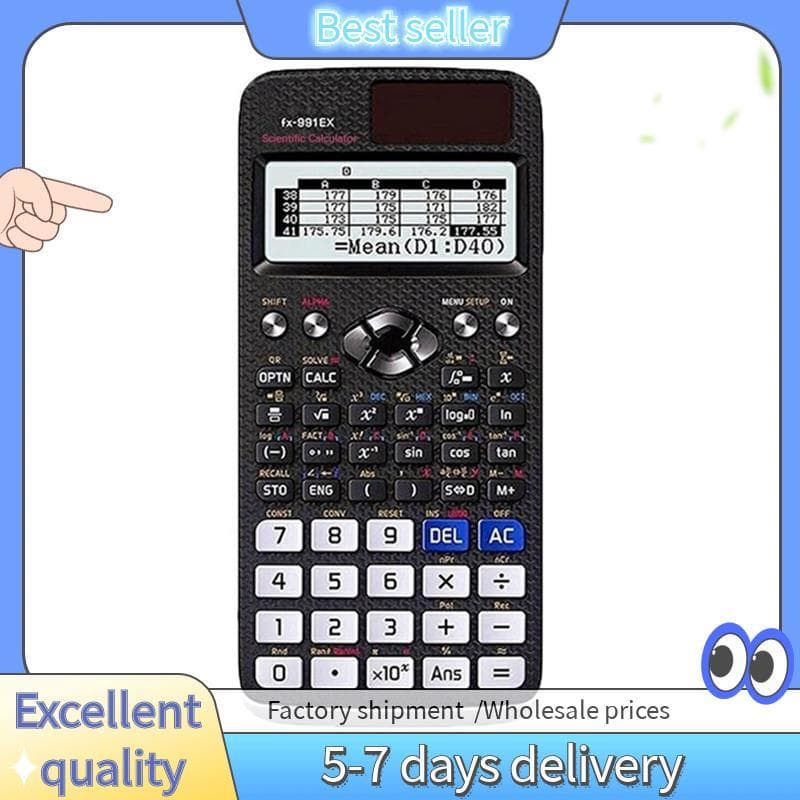 - 991EX Para Alunos E Professores Da Escola Calculadora Científica 552 Funções Design Funcional A
