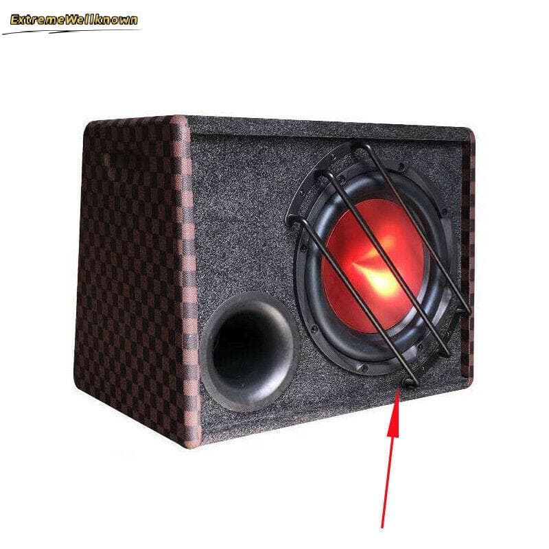 Proteção Da Tampa Grade Do Adaptador Alto-Falante De Áudio Veículo Para Subwoofer De 12/10 Polegadas