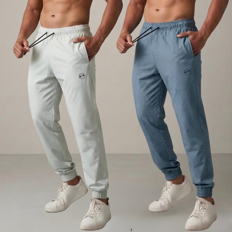 Kit Calça Masculina Esportiva Com Elastano Fitness Slim Fit Corrida Bolso Academia Confortável Premium Reforçada Treino