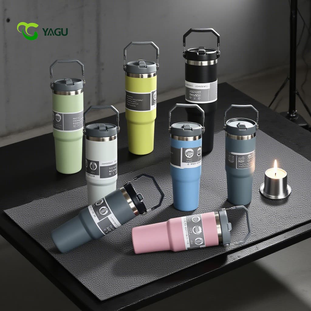 Garrafa Copo Térmico Inox 900ml com Tampa Vedada Gelado 5h Quente 8h Gelo 12h Parede Dupla Vácuo