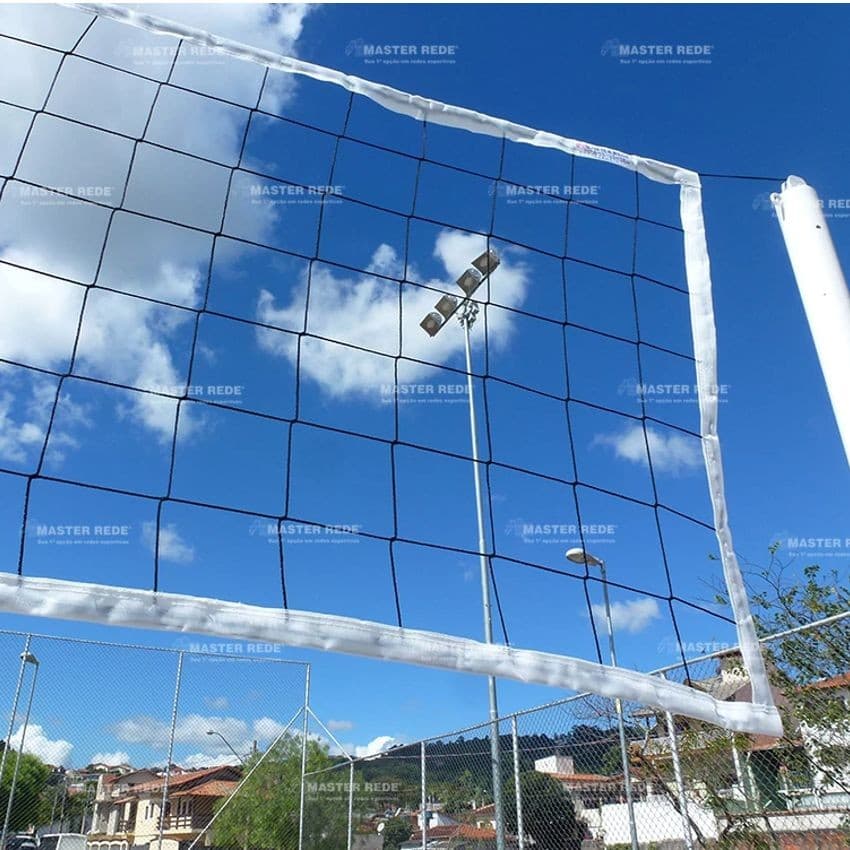 Rede Volei 4 Faixas Sintética Master Rede Vs4