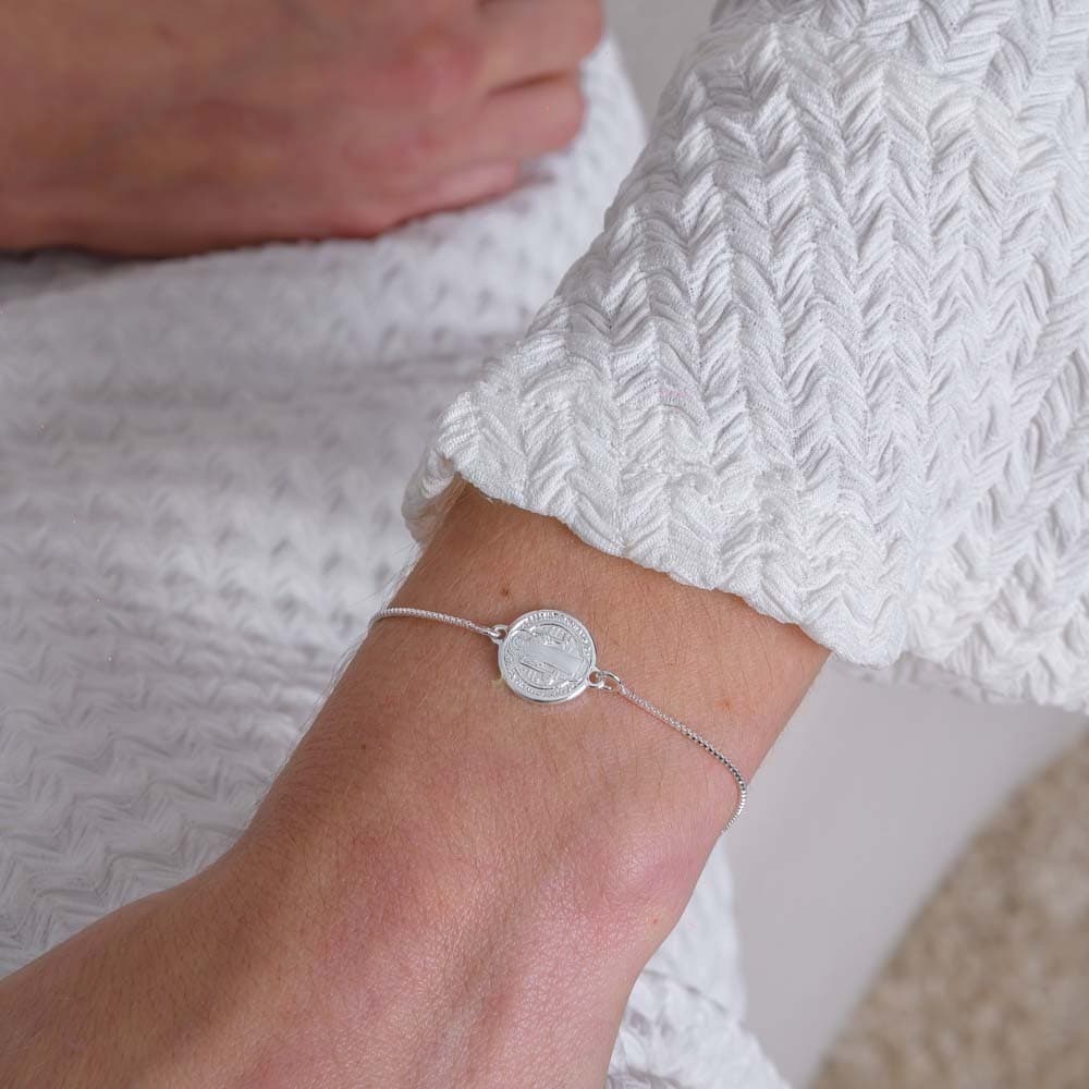 Pulseira São Bento com Banho em Prata 925