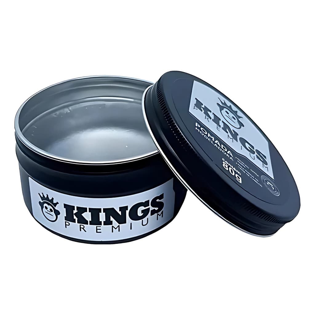 Cera Modeladora Premium Kings Fixação Extra Forte 80g