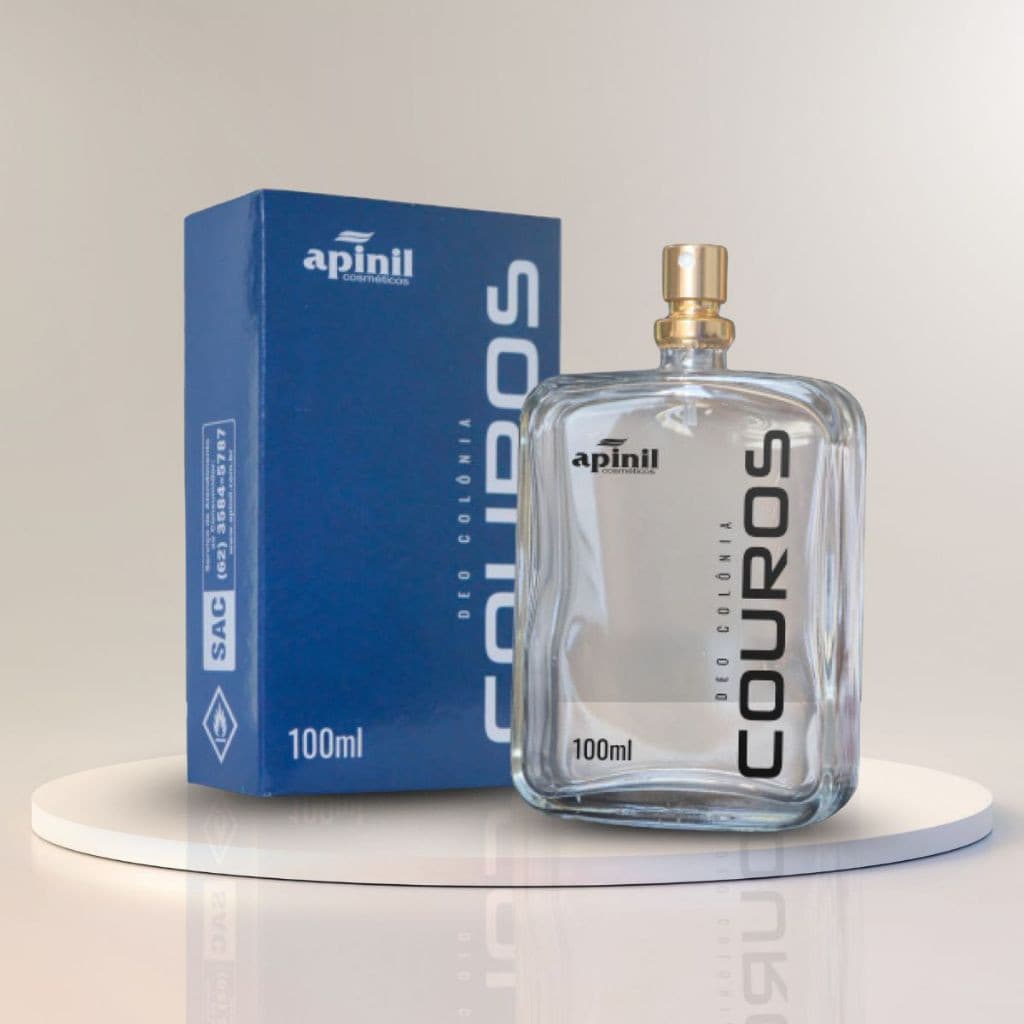 Deo Colônia Masculina COUROS APINIL - 100ml