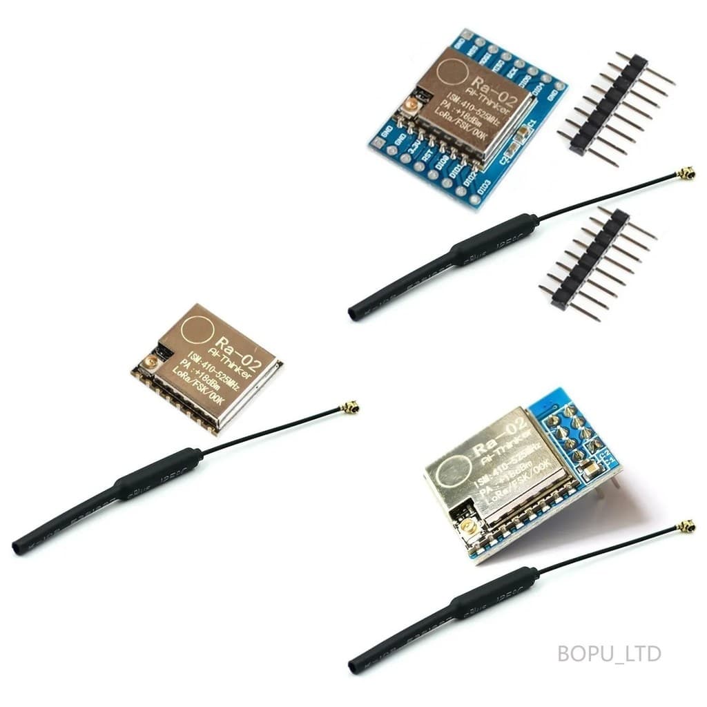 Módulo SX1278 LoRa 433M 10KM Ra-02 Sem Fio Ai-Thinger Spread Spectrum Transmissão Kit Eletrônico DIY