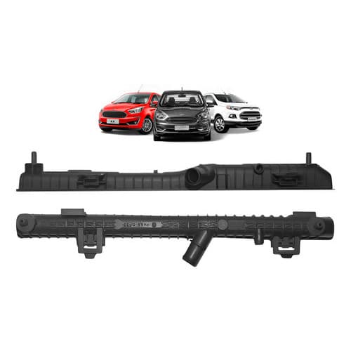 Caixa Radiador Ford New Fiesta /novo Ecosporte C/retorno