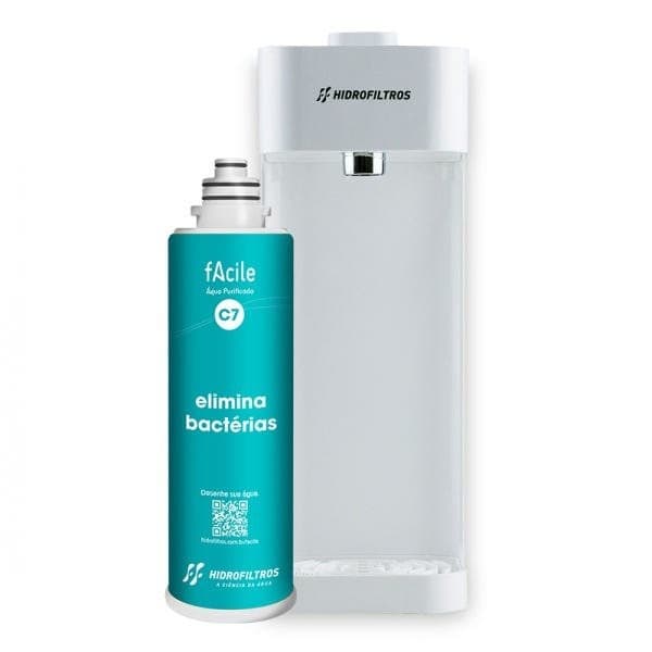 Purificador Hidrofiltros Facile C7 Branco; 916-2512; C2; 7896811128247