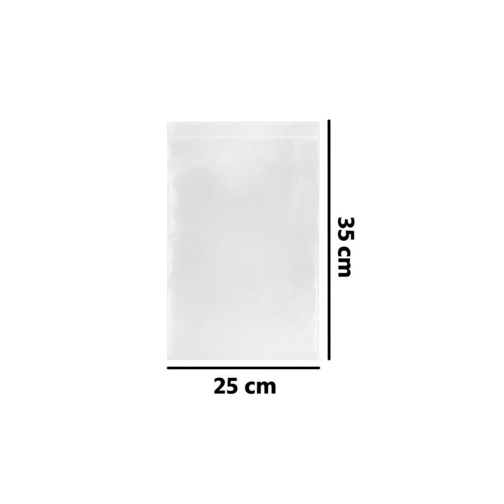 Saquinho Plástico Transparente 25x35 1kg | Embalagens Resistente e Prática