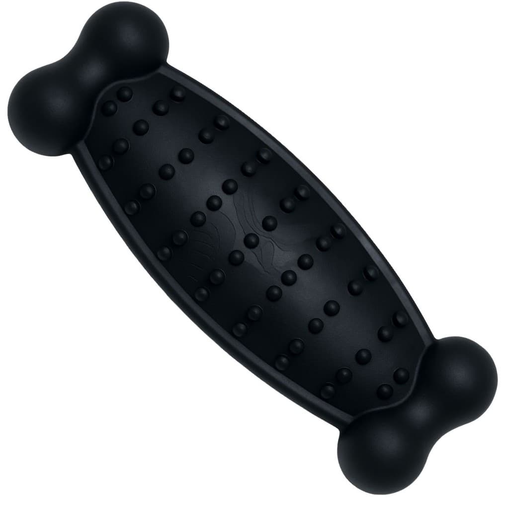 Brinquedo Mordedor Osso Pequeno Maciço Preto Cravo Cães Pet