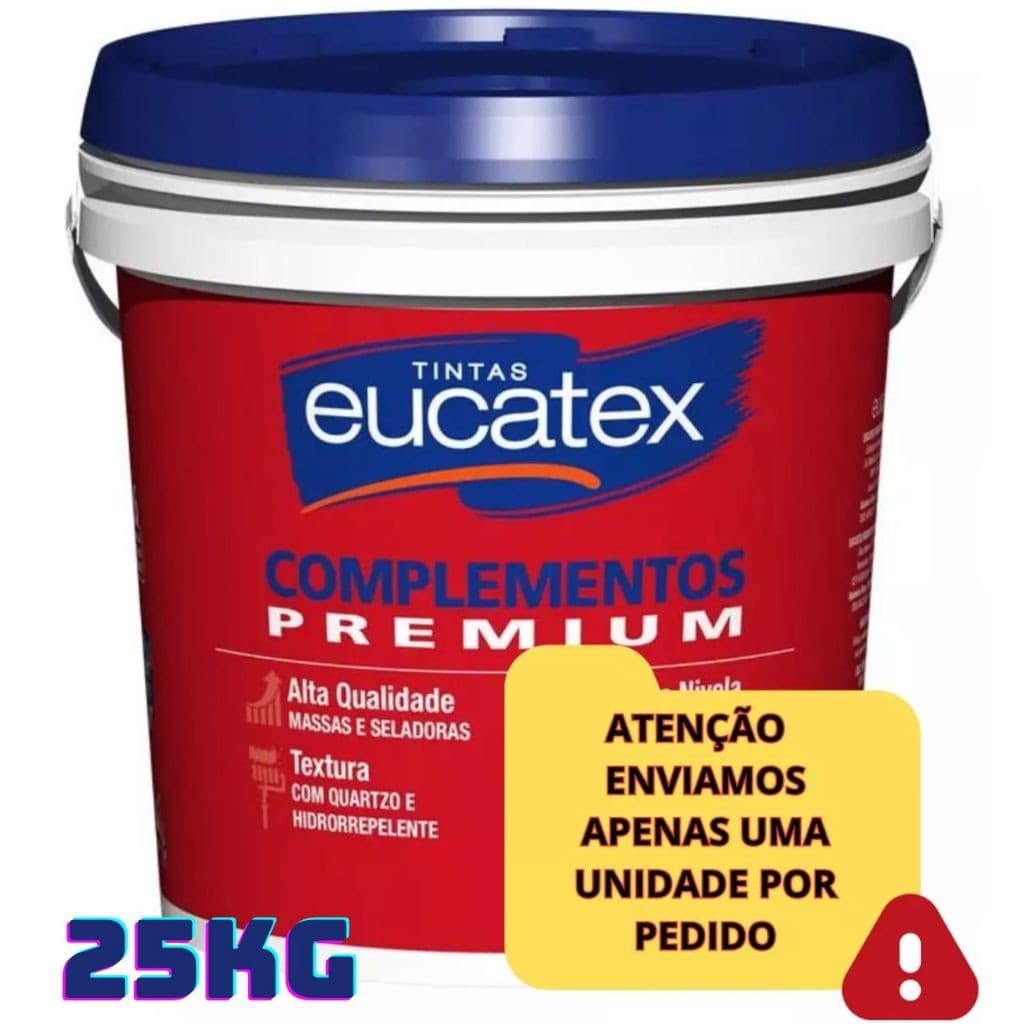 Massa Corrida Pva Eucatex Balde 25 Kg INTERIOR