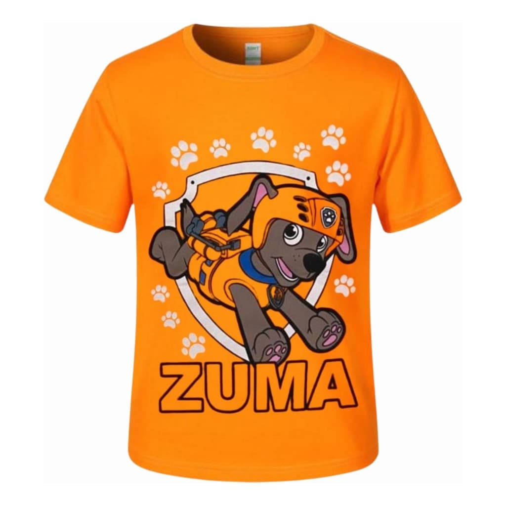 Camiseta Camisa Infantil Patrulha Canina Zuma 100%algodão