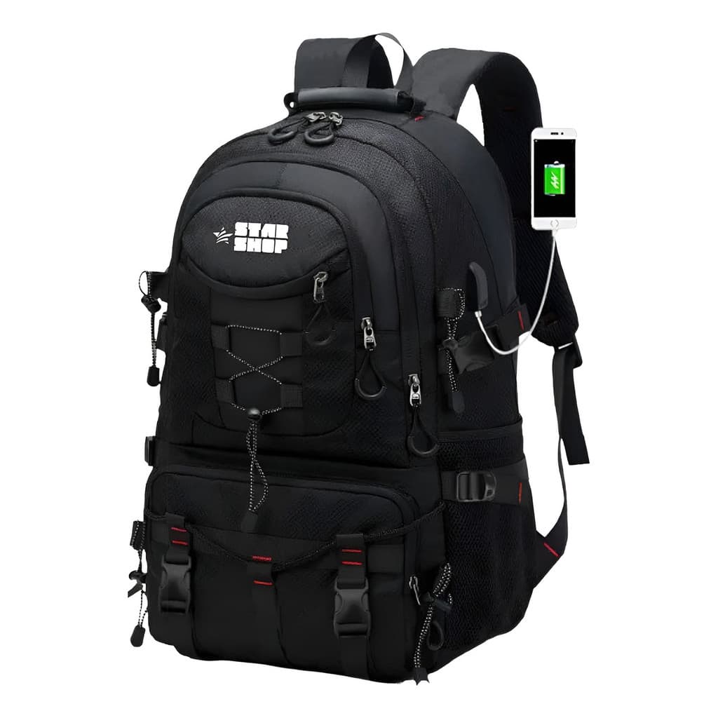 Mochila Escolar Viagem Impermeável Reforçada Trilha Camping