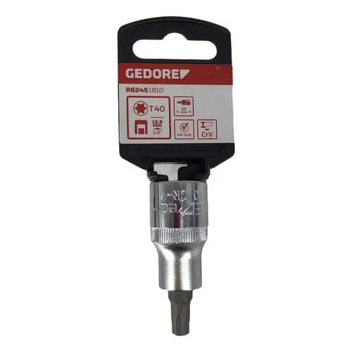 Chave Soquete 1/2 Torx T40 - Gedore Red