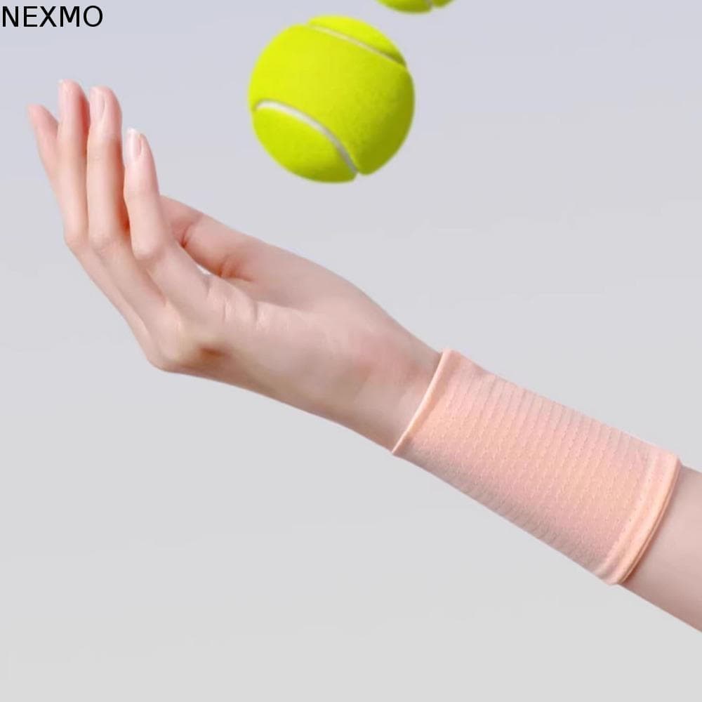 NEXMO 1 Par De Pulseira De Badminton , Pulseiras Esportivas De Proteção De Pulso Com Sensação De Frio , Protetor Fino El