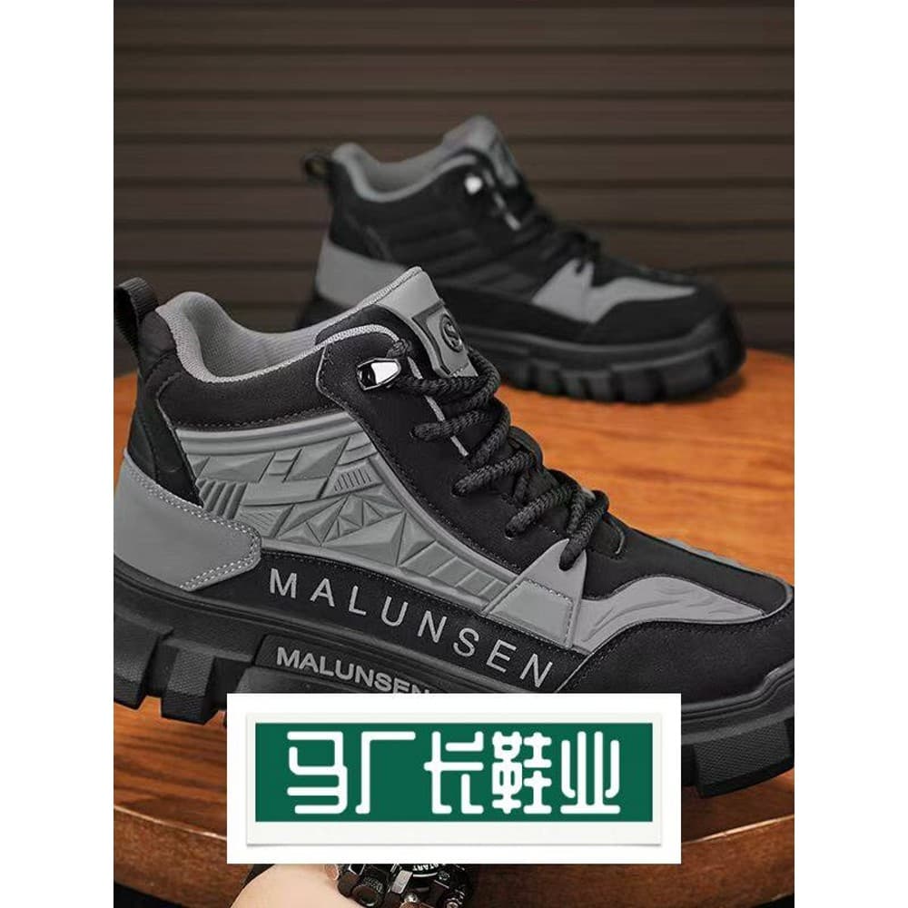 Hecheng sapatos indústria homens Martin botas de alta qualidade inverno americano Retro motocicleta ferramentas botas mo