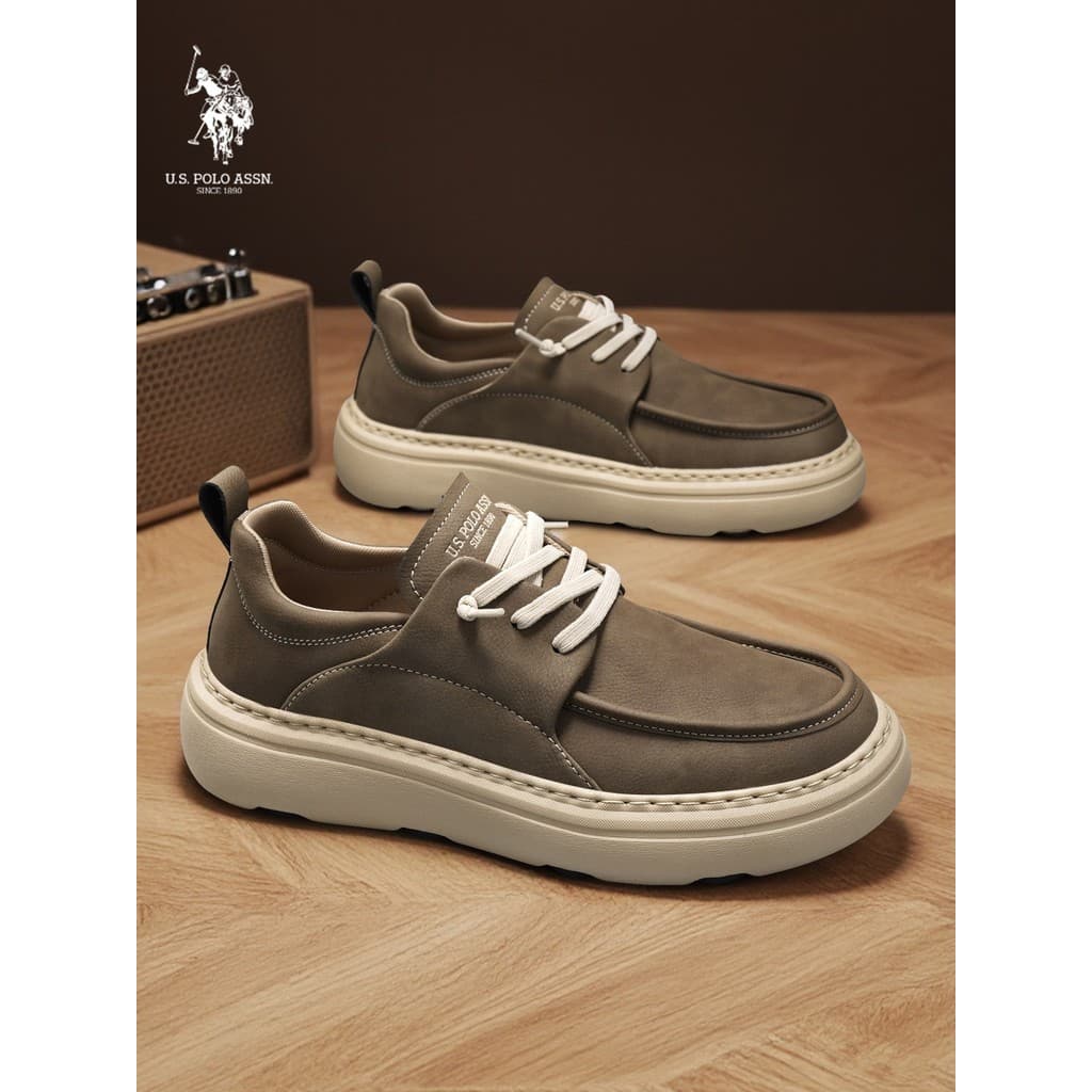 EUA POLO ASSN.Sapatos masculinos 2026 verão novo estilo sapatos de pano respirável tênis casuais de venda quente