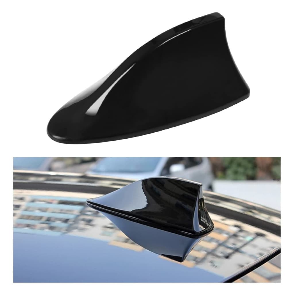 Antena Shark Barbatana Tubarão Universal Esportiva 6.0dB Rádio AM/FM Compatível Com Vários Carros