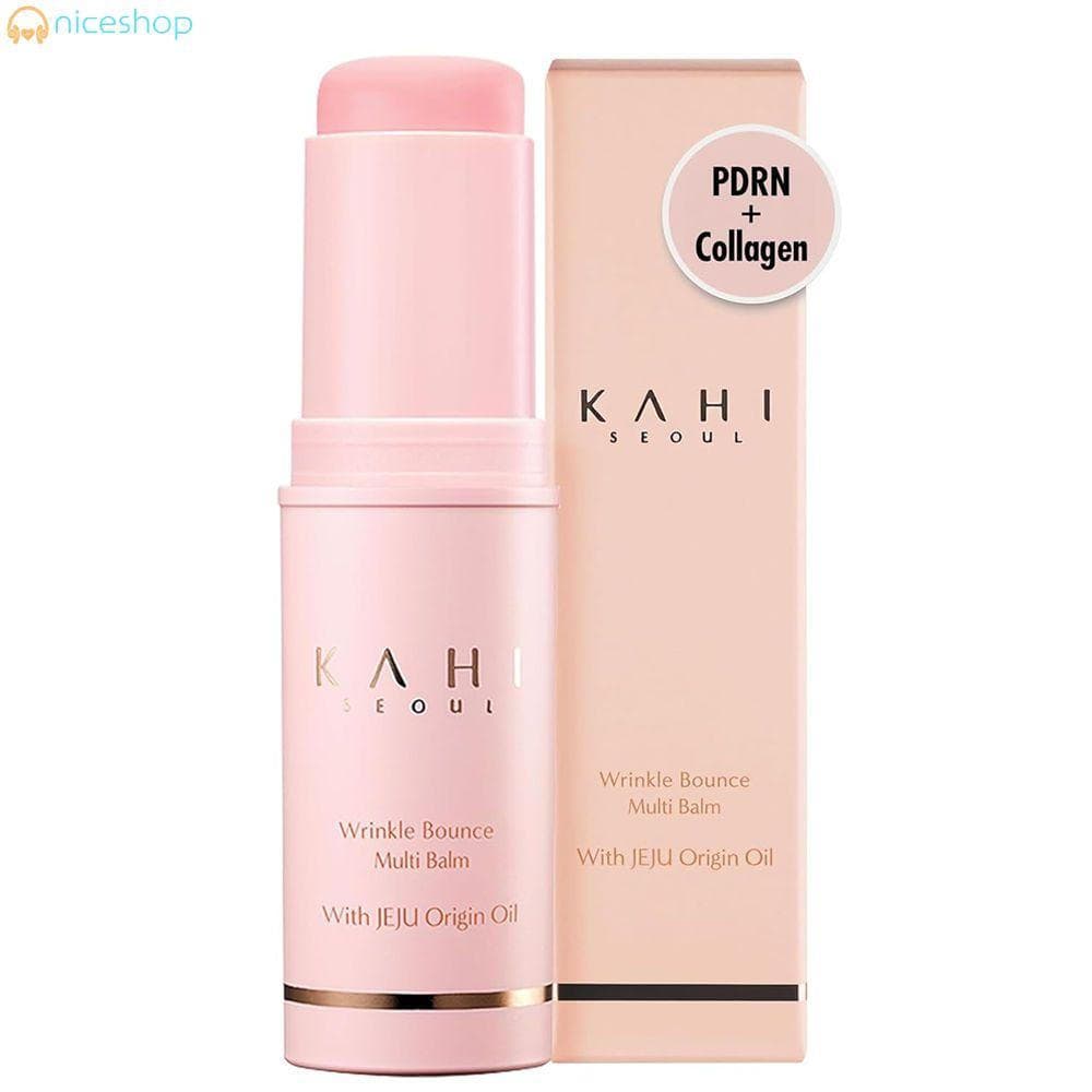 PDRN Collagen Wrinkle Multibalm Stick-Bálsamo Labial Coreano Para Cuidados Com A Pele Hidratante