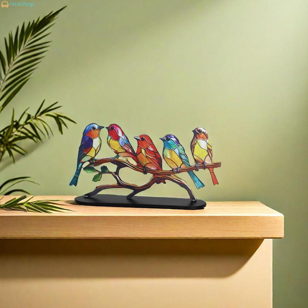 Pássaro Artesanato Estátua Ornamentos Mesa Arte Casa Sala De Estar Decoração Para Quarto