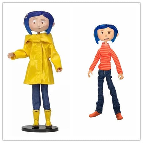 Figura da Mãe Fantasma da NECA, Versão do Filme, 7 polegadas - Versão com Capa de Chuva, Versão com Camisa Listrada, Mod