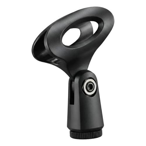 Cachimbo Para Microfone Forza A2 Preto Com Rosca Dupla