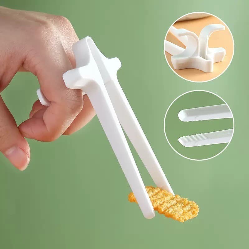 Novo Suporte para Hashis Ergonômico para Comer Lanches sem Sujar as Mãos, Protetor de Dedos para Jogar Jogos, Gadget Pop