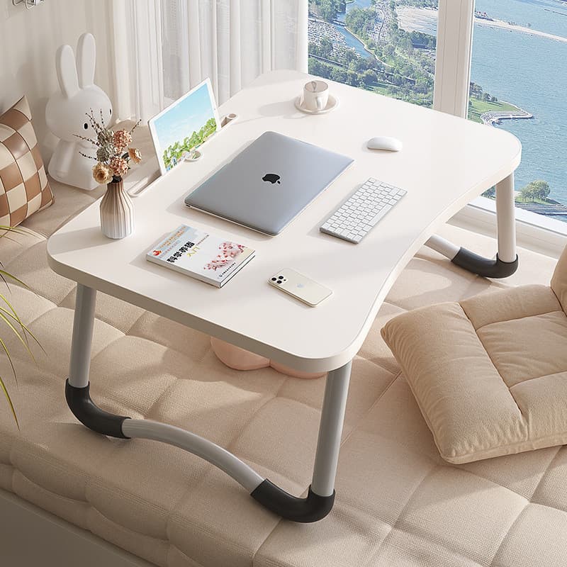 Cama pequena mesa dobrável computador Bay janela mesa do agregado familiar preguiçoso mesa de estudo dormitório placa de