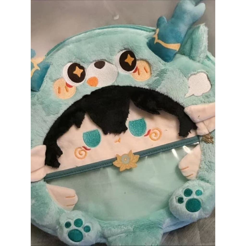 Mori Series Time Collapse: Starry Sky Railway Dan Heng Bebendo Yuejun Anime Bolsa para casa Bolsa para dor Janela transp