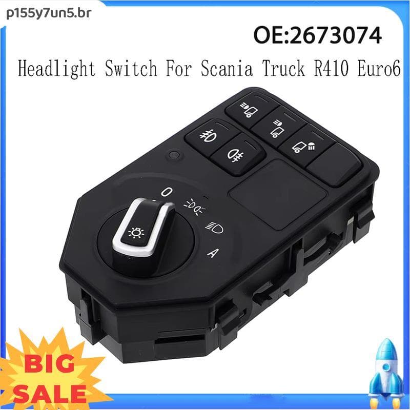 2673074 Unidade De Controle De Ajuste Do Farol Interruptor Para Caminhão R410 Euro6